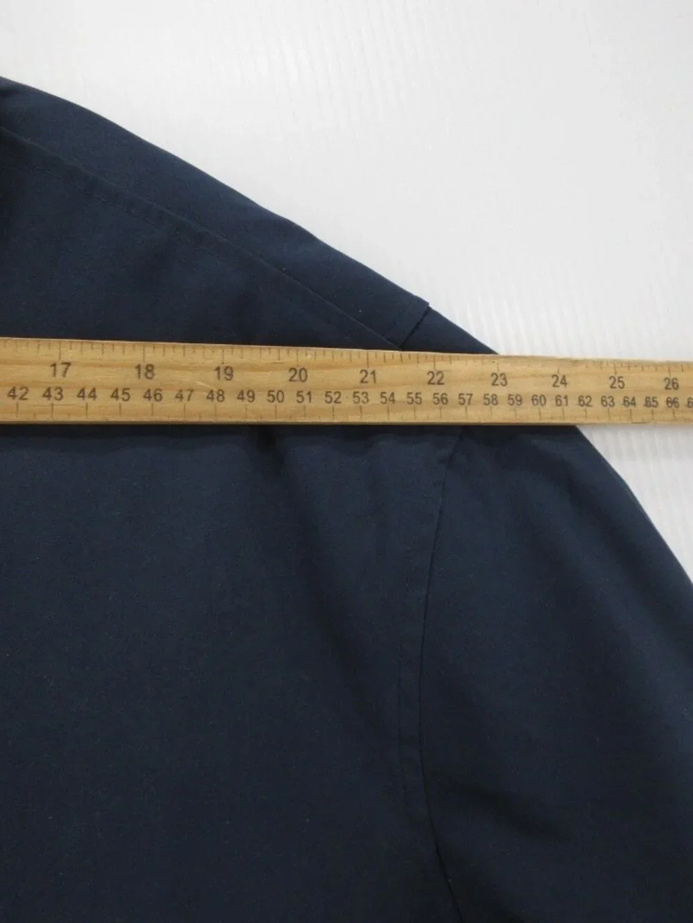 Polo Ralph Lauren Jacket 2XB Big Navy Bi Swing Coat Bomber Check Lined